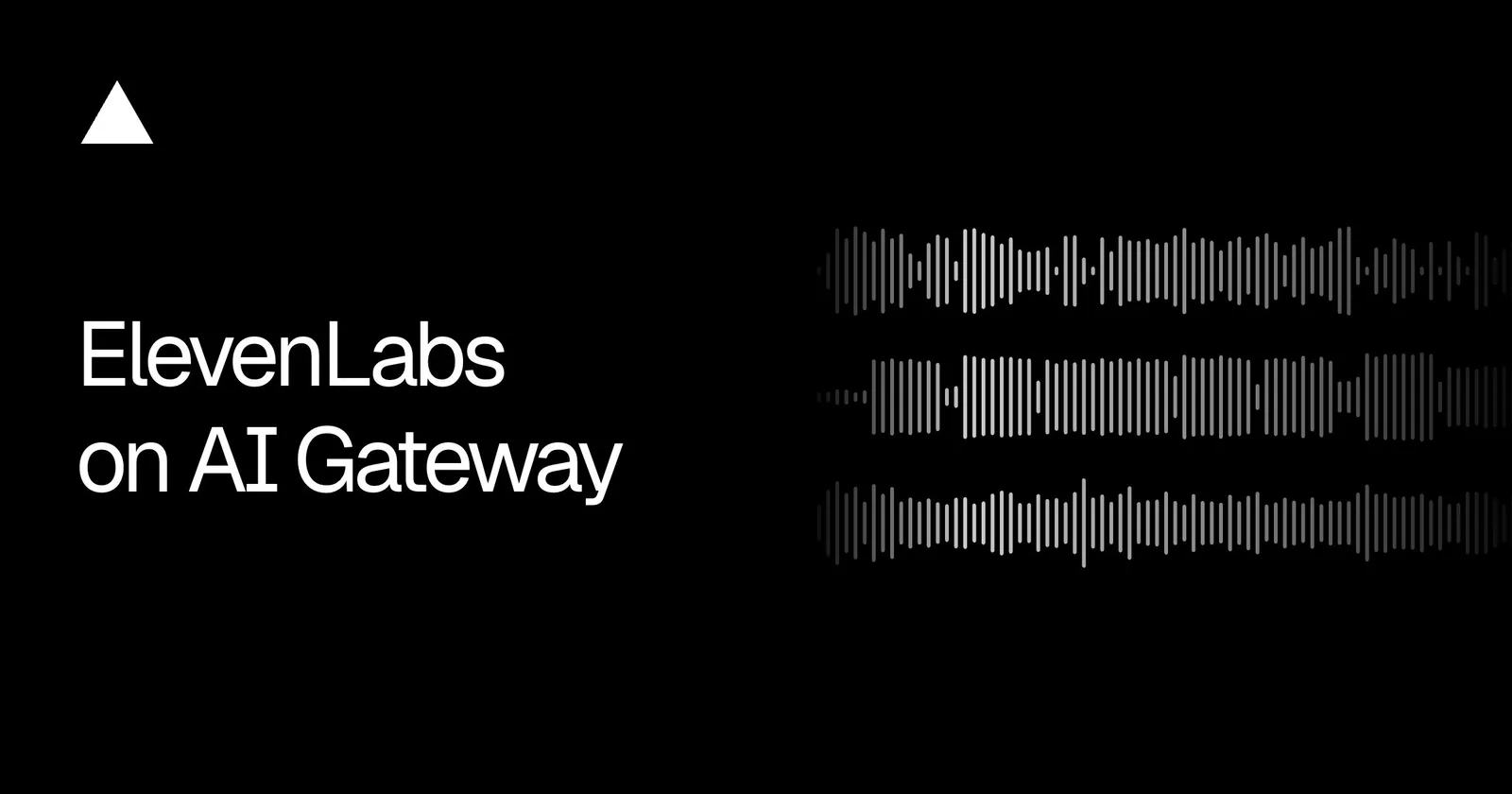 Vercel integrates 14 ElevenLabs AI audio models into AI Gateway — image from Vercel