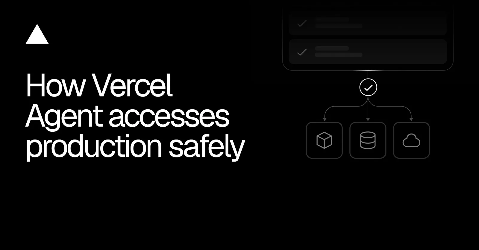 Vercel outlines how Vercel Agent accesses production safely — image from Vercel