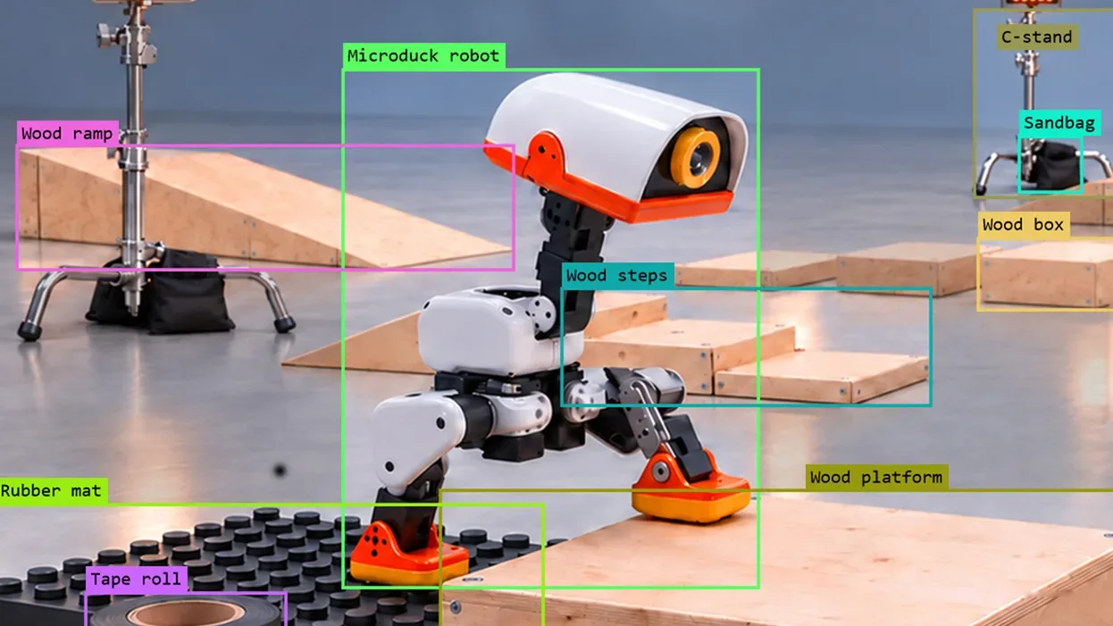 Nvidia details an AI workflow for teaching robot simulation walking — image from NVIDIA