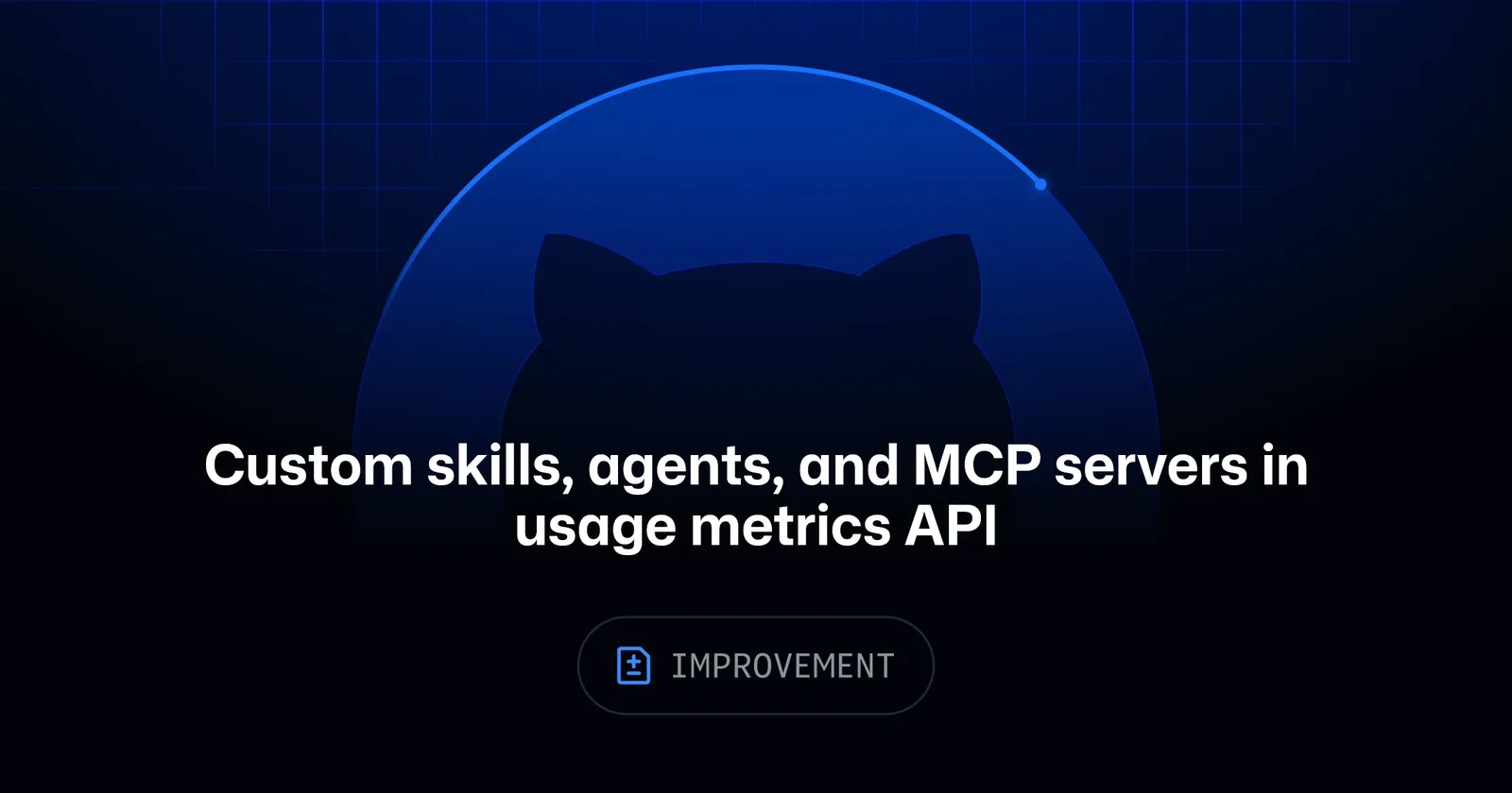 github updates the copilot usage metrics api with named ai customizations — image from GitHub