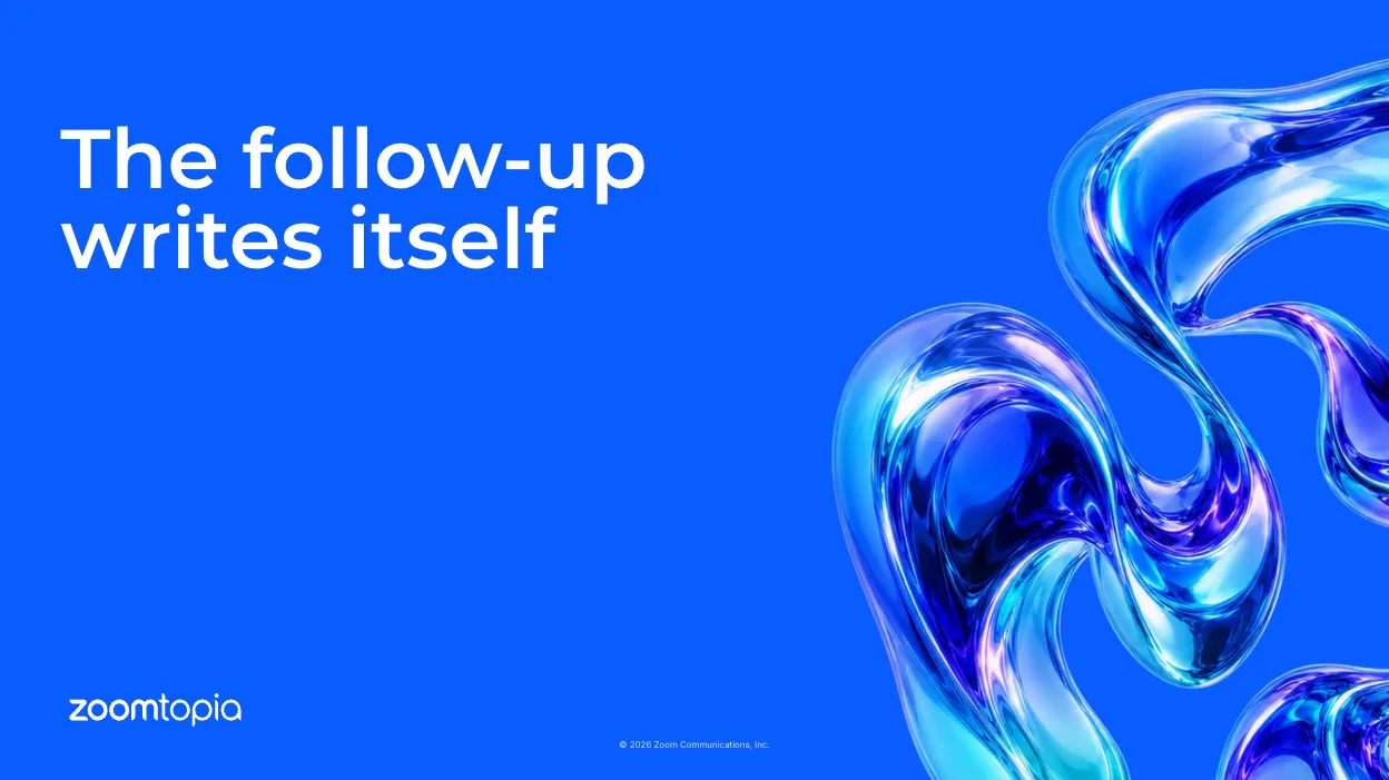 Zoom details AI workflows with My Notes and ZoomMate — image from Zoom