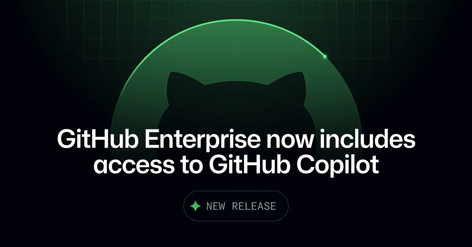 GitHub includes GitHub Copilot in GitHub Enterprise subscriptions — image from GitHub