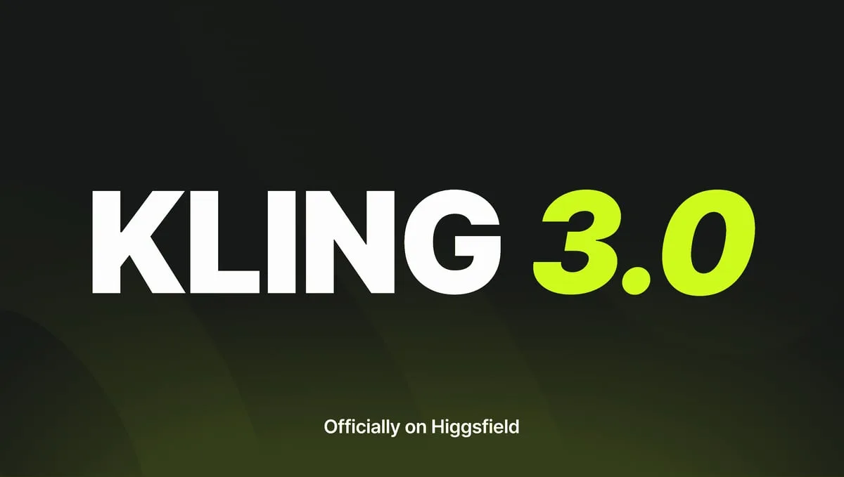 Higgsfield adds Kling 4.0 and Kling 3.0 for AI video generation — image from Higgsfield
